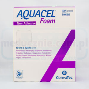 Aquacel Schiuma Non Adesiva 10*10cm medicazione in schiuma multistrato 1pc